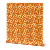 Geometric Floral - Orange