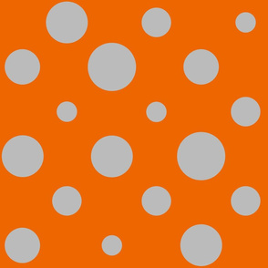 Party Dots Random - Orange
