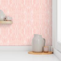 Woodgrain - coral/white - Sweetbrook- baby girl woodland nursery