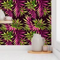 Fasciata Tropical - Green/Pink  - LARGE SCALE