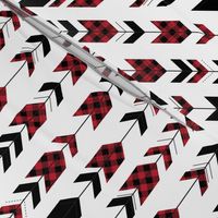 fletching arrows buffalo plaid (small scale) || the happy camper collection