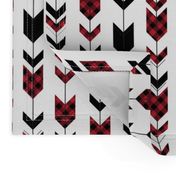 fletching arrows buffalo plaid (small scale) || the happy camper collection