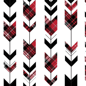 fletching arrows plaid || the happy camper collection