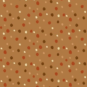 Polka Dots // Brown