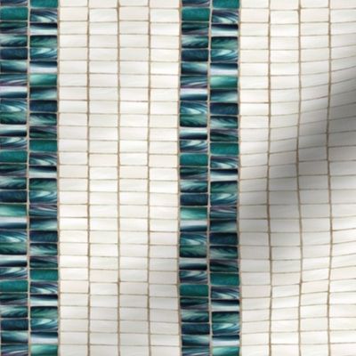 Wampum Stripe Abalone 4inL