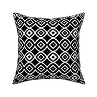 Black and White Geometric Pattern