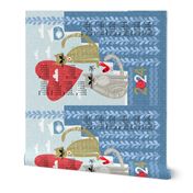 cats at home 2024 tea towel calendar