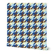 harlequin houndstooth - summercolors