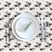 Adorable little baby sloth print jungle trees pura vida collection gender neutral beige black and white XS