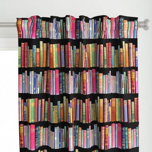 Book Lovers Gifts, Antique bookshelf Wrapping Paper by Magenta Rose Designs