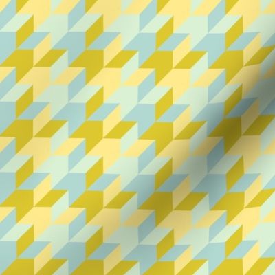 harlequin houndstooth - spring quilt