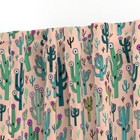 arizona cactus - peach