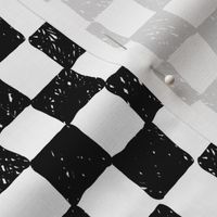 checkerboard sketch || pandamonium