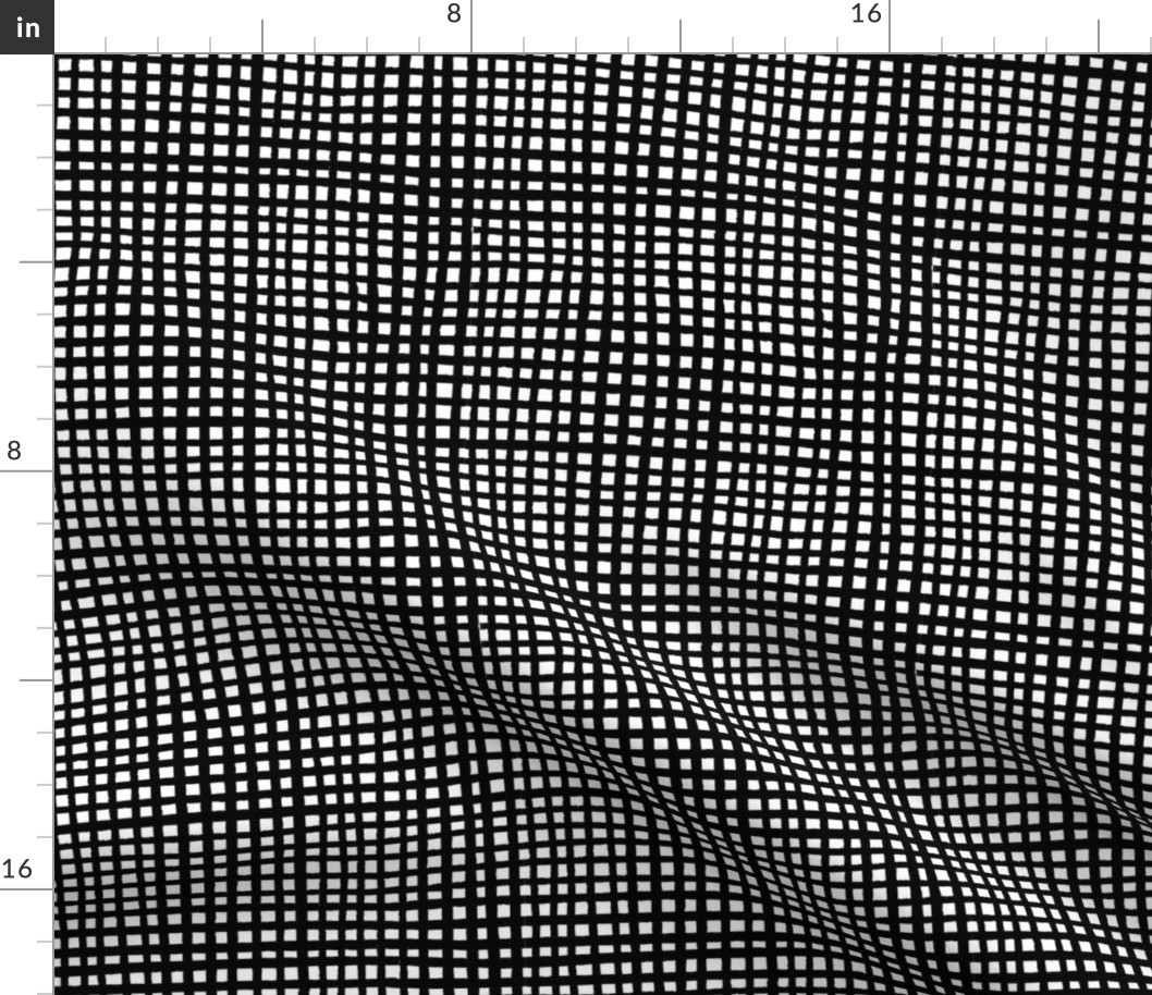 Large Ugly Grid - B&W