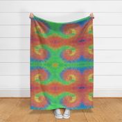 FQ Rainbow Spiral Tie Dye