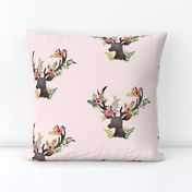 Floral Rustic Deer - Floral Dreams