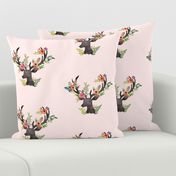 Floral Rustic Deer - Floral Dreams