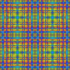 Mock Orange Leaf Plaid 2