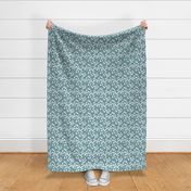Abstract love and rain drops and dots geometric memphis style design winter fall ice blue snow