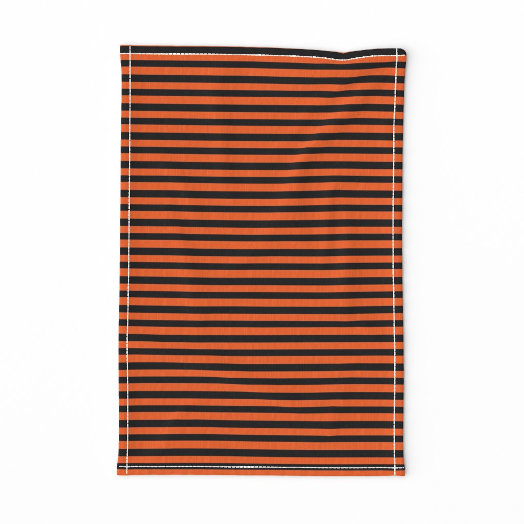 Halloween Stripes - Orange and Black