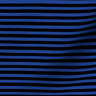 Halloween Stripes - blue and black