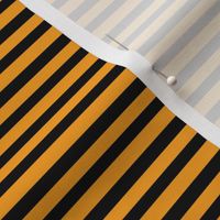 Bumble Bee Stripes - black and amber