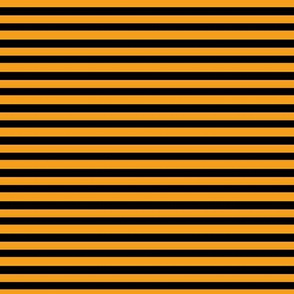 Bumble Bee Stripes - black and amber