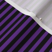 Halloween Stripes - purple and black