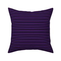 Halloween Stripes - purple and black