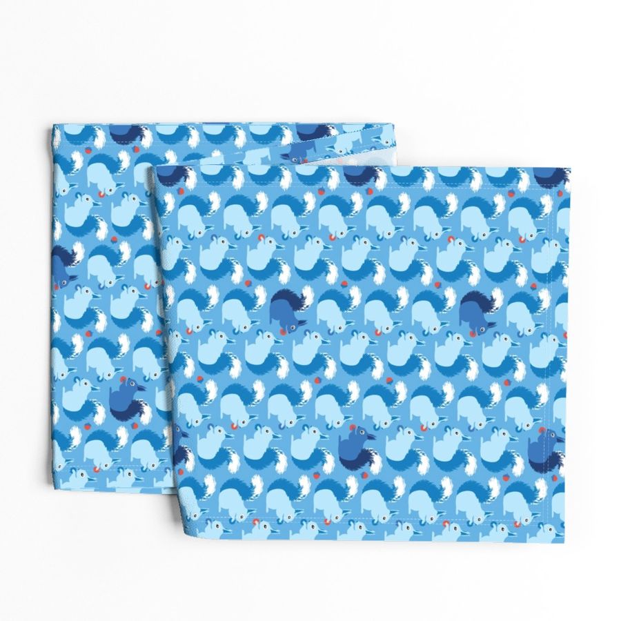 Squirrels (on cobalt)