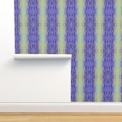 Blue Moonlit Ripples - Vertical Stripes, Medium Scale