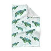 Sea Turtle Tea Towel 