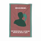 Where the Heart Is - Tea Towel