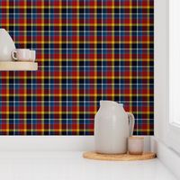 Maryland tartan I - 3", flag colors