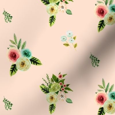 Parisian Fields - Florals in Pink