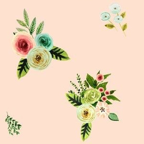 Parisian Fields - Florals in Pink