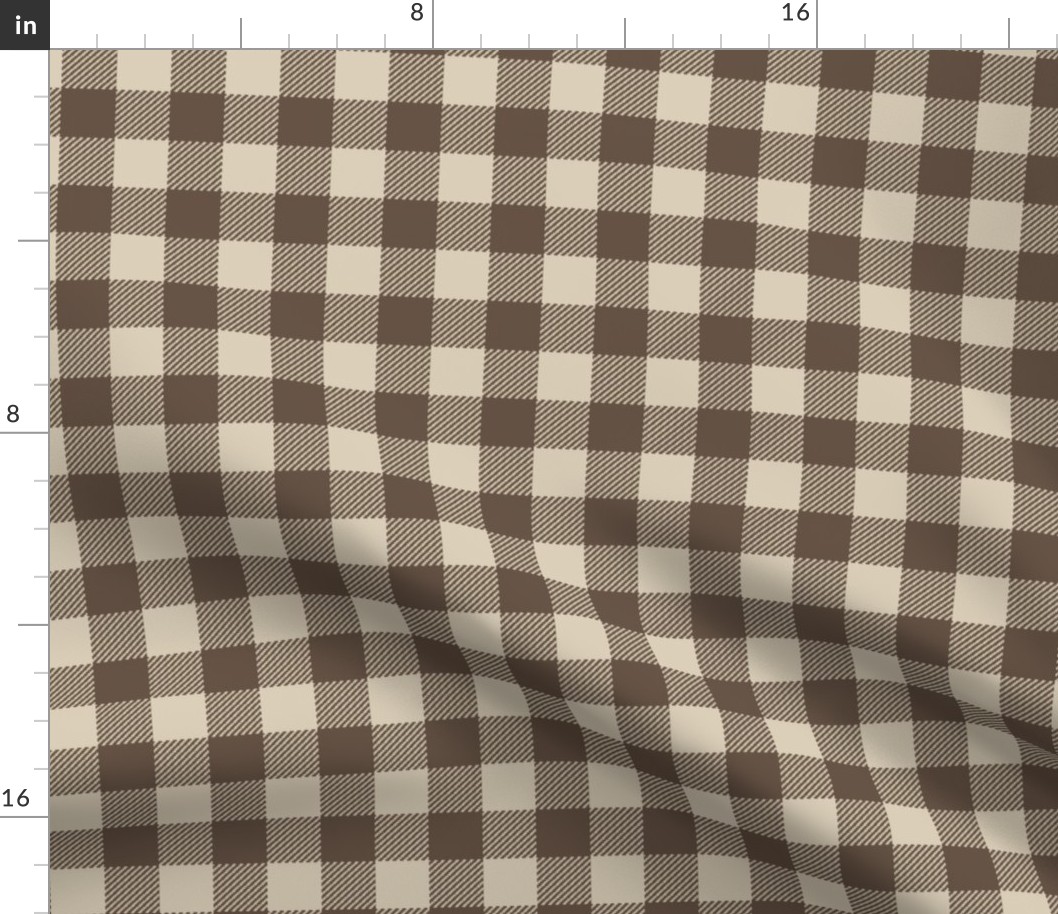 brown checks buffalo plaid plaids tartan checked fabric boys nursery baby