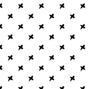 Ink Crosses Seamless Pattern