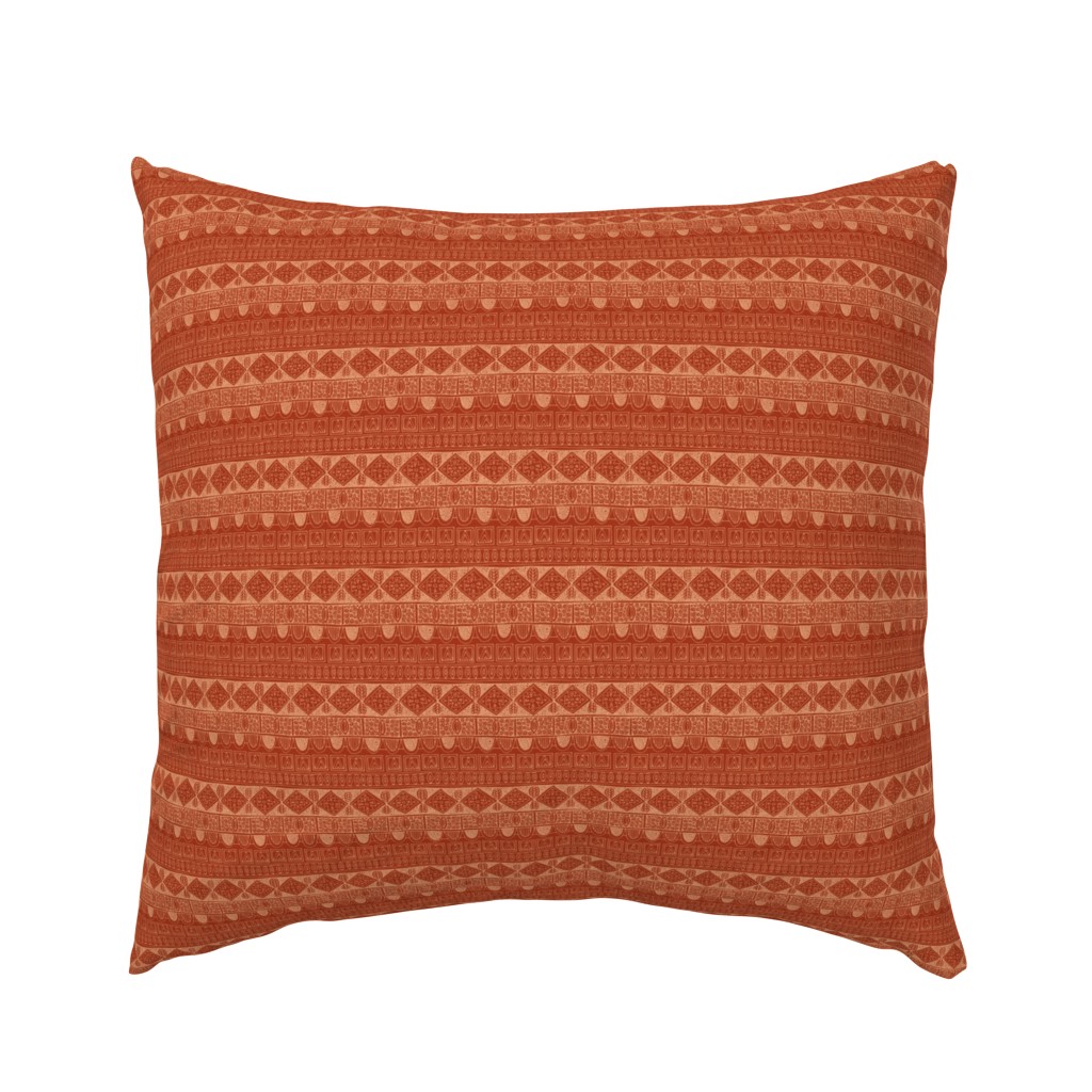 swallowtail stripe peach terracotta