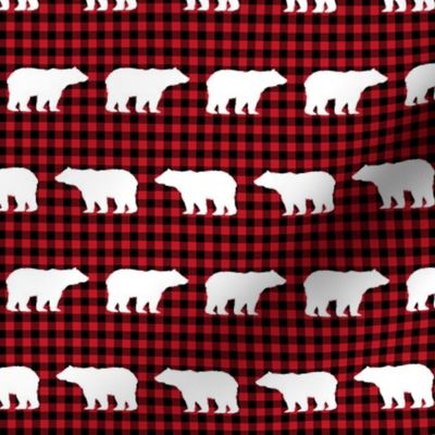 buffalo plaid bears kids nursery bear nursery red and black hunting camping outdoors