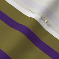 Purple and Olive Stripe