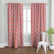 Flamingoes in Orange and Pink - LARGE