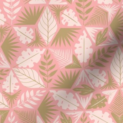 Tropical puzzle - pink