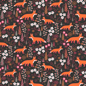 Foxes in the Garden