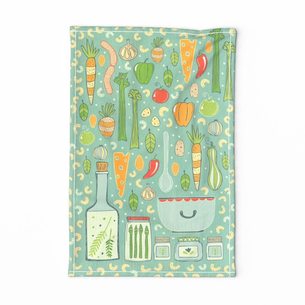 Gather Tea Towel