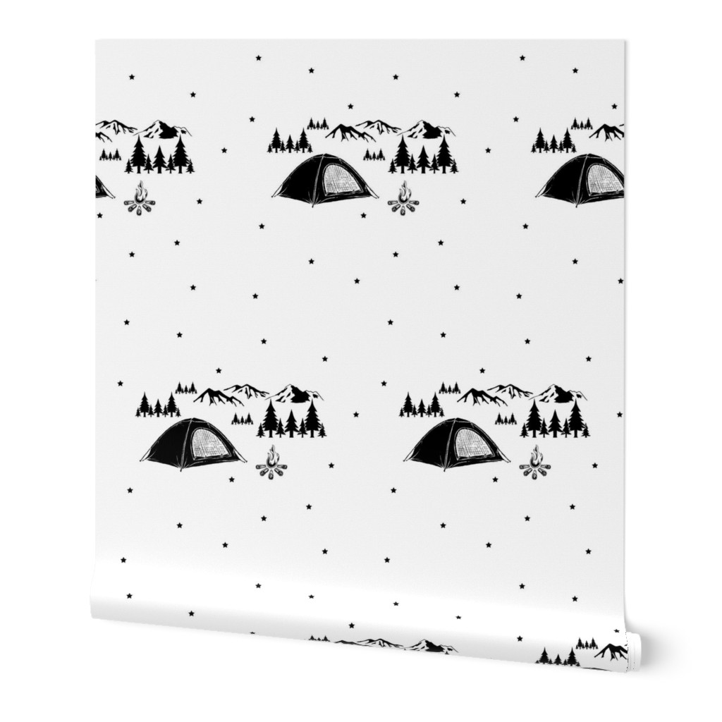 7" Camping Adventure with Stars