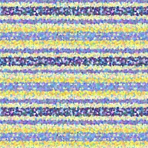 FNB1 - Stripes of Digital Glitter in Lemon Yellow - Violet - Crosswise