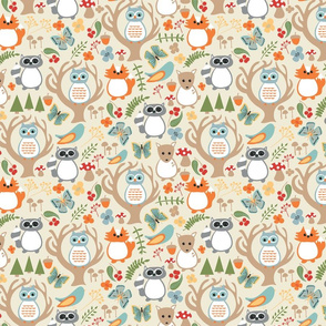 Woodland Whimsy Forest Animals