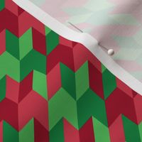 harlequin houndstooth - Christmas candy