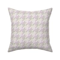 harlequin houndstooth - lilac, mauve and grey
